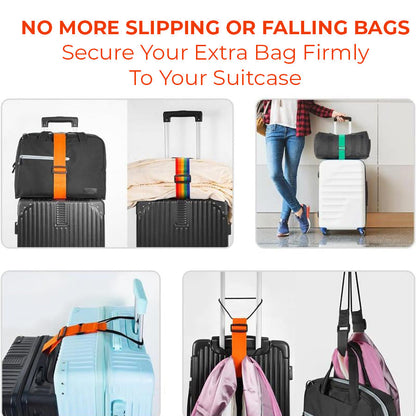 Adjustable Luggage Strap Bungee for Suitcase Handle