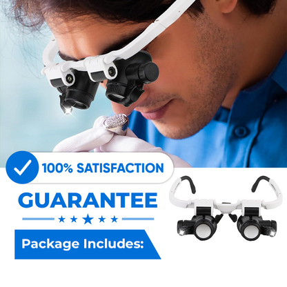 🔥 Last Day 50% OFF 🔥8X/15X/23X LED Headband Magnifying Glass
