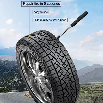 60PCS Self-Sealing Tire Repair Rubber Nails Kit with 2 Sizes