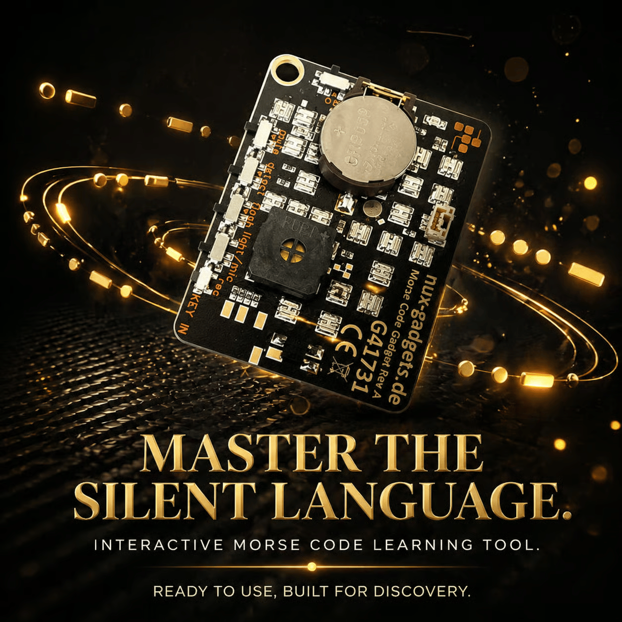 🔥Last Day 49% Off - 📟 Morse Code Trainer Card Pro (LED Edition)