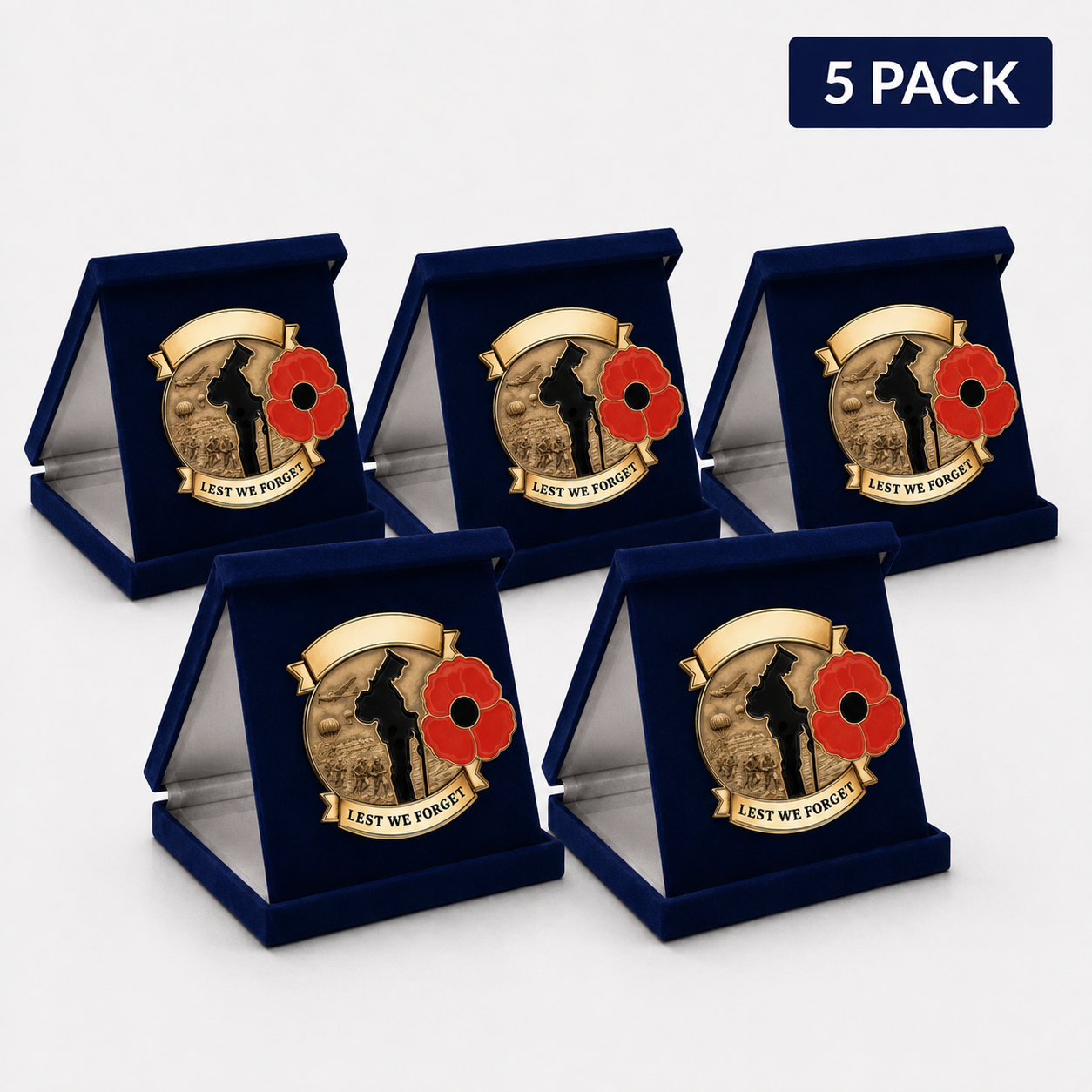 Limited Edition 80th Anniversary Commemorative Brooch