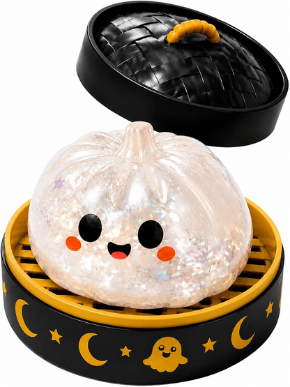 🔥 50% OFF TODAY 🎃 Halloween Steamed Bun Squishy Mystery Box Toy