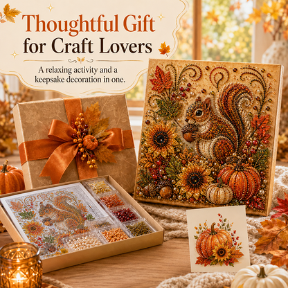 🔥 Last Day 49% OFF - 🍂💎 Autumn Pearl Painting Kit – Relaxing DIY Craft to Create Sparkling Fall Artwork 🖌️