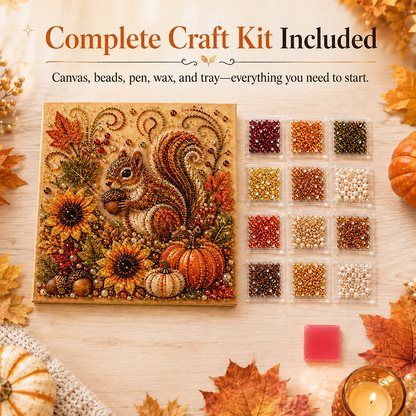 🔥 Last Day 49% OFF - 🍂💎 Autumn Pearl Painting Kit – Relaxing DIY Craft to Create Sparkling Fall Artwork 🖌️