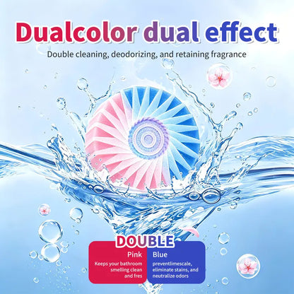 ⏳Today Only: 50% Off⏰Dual-Color Toilet Cleaning Agent