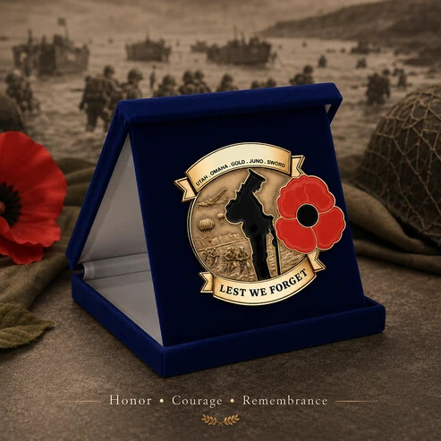 Limited Edition 80th Anniversary Commemorative Brooch