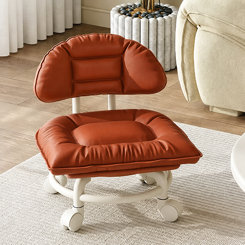 📢📢50% OFF !! ⏰Rolling Low Stool with Backrest⚙️🪑