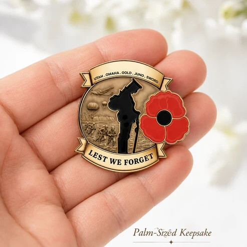 Limited Edition 80th Anniversary Commemorative Brooch