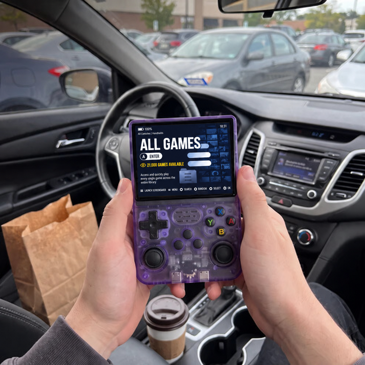 Ausbs Pro 2.0 — R36S Retro Handheld Console