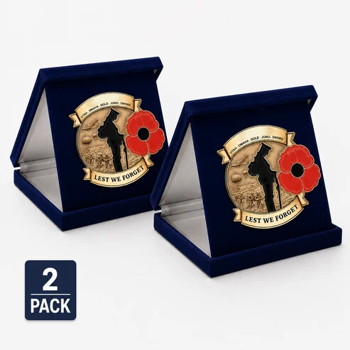 Limited Edition 80th Anniversary Commemorative Brooch