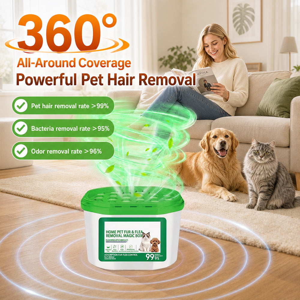 Home Pet Fur & Odor Removal Magic Box