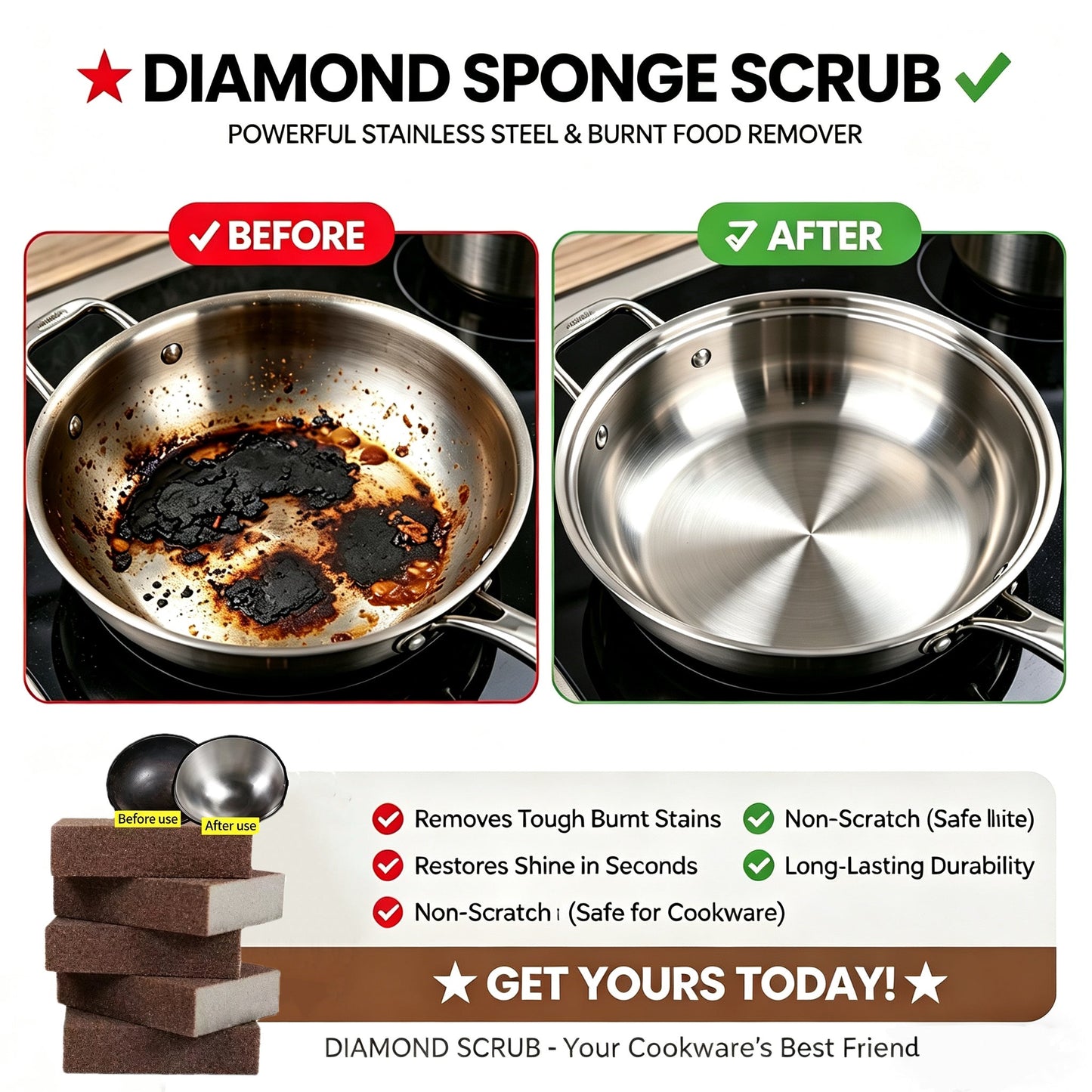 Magic Emery Cleaning Sponge