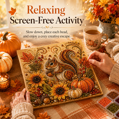 🔥 Last Day 49% OFF - 🍂💎 Autumn Pearl Painting Kit – Relaxing DIY Craft to Create Sparkling Fall Artwork 🖌️