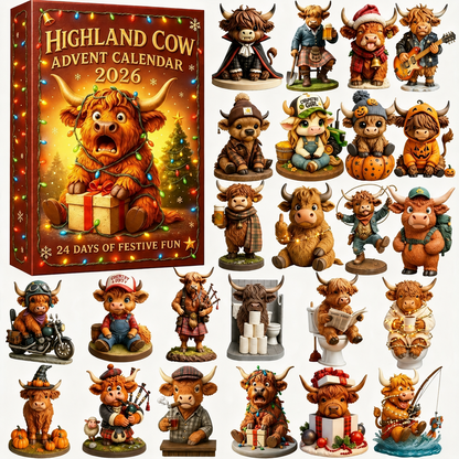 🎄🐮Highland Cow Advent Calendar 2026