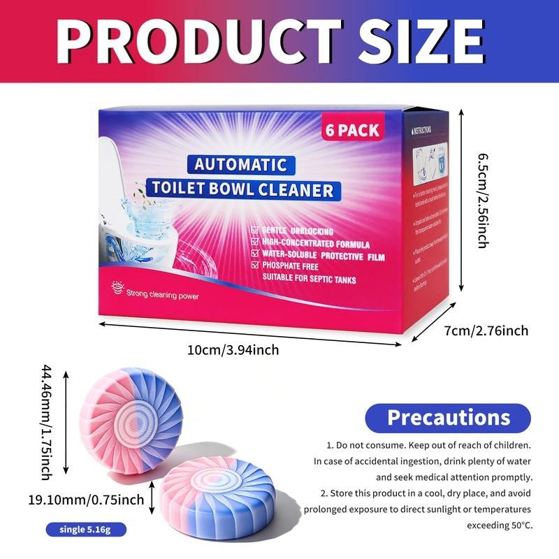 ⏳Today Only: 50% Off⏰Dual-Color Toilet Cleaning Agent