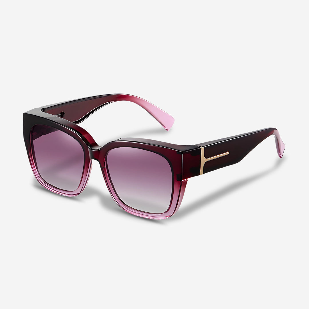 🕶️ Polarized Fit Over Sunglasses for Women – UV400 Protection Floral Frame Wear Over Prescription Glasses