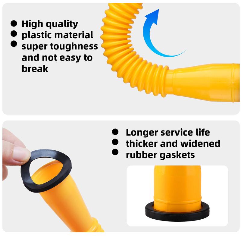 Replacement Gas Can Spout With Flexible Nozzle