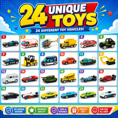 🔥 2026 Christmas Car Advent Calendar – 24 Surprises Before Christmas