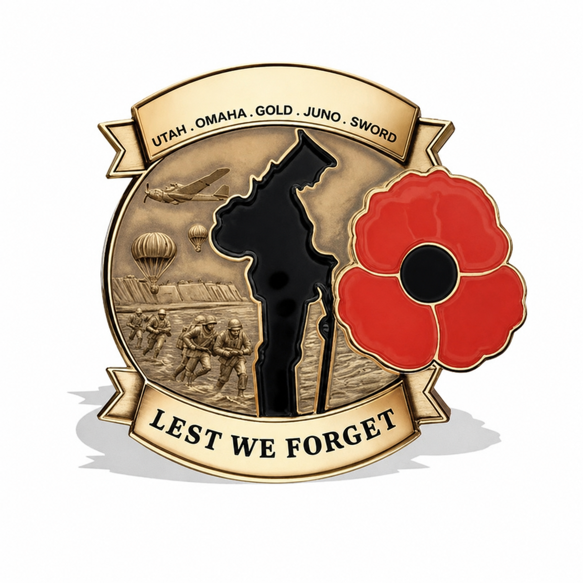 Limited Edition 80th Anniversary Commemorative Brooch