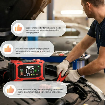⏳⏳Time-Limited Special⏰12V 6A Smart Car Battery Charger , Auto Maintain & Desulfation