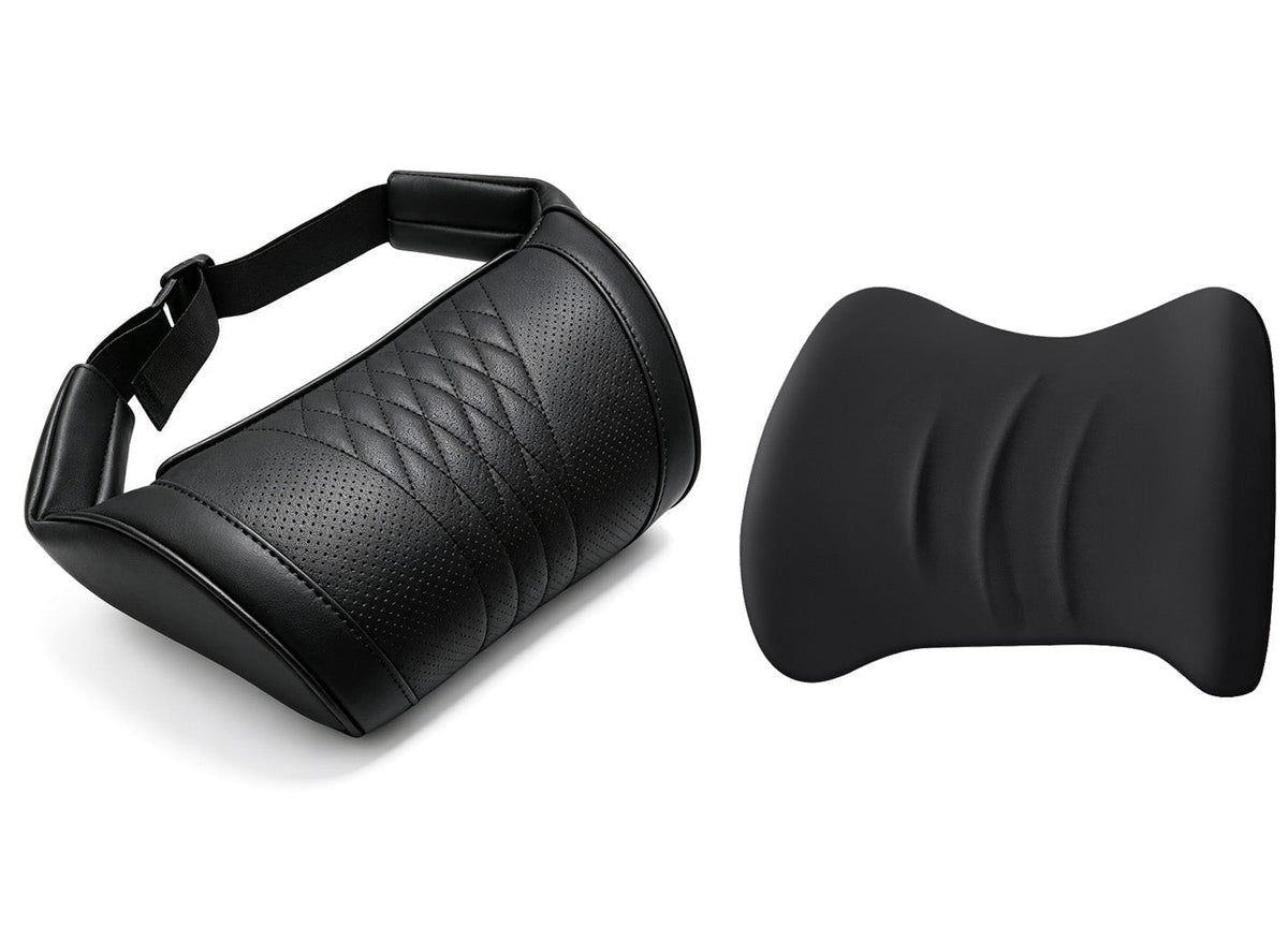 Memory Foam Car Neck Pillow – 3D contoured support