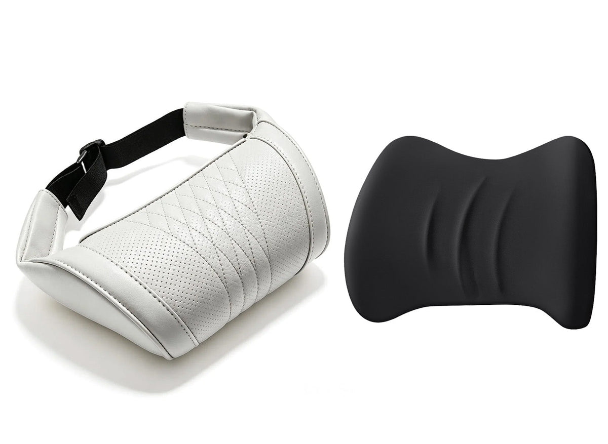 Memory Foam Car Neck Pillow – 3D contoured support