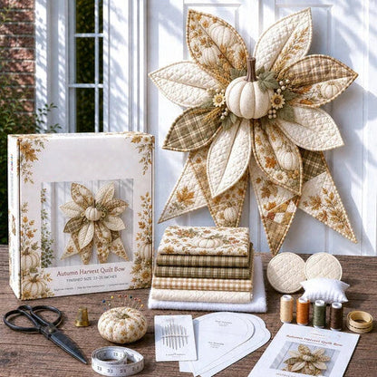 Large Patchwork Bow Sewing Kit