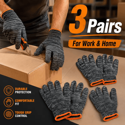 🧤Gardening Gloves for Men & Women– Breathable Stretch Work Gloves with Reinforced Grip | Multi-Purpose Yard, DIY & Workshop Protection Gloves