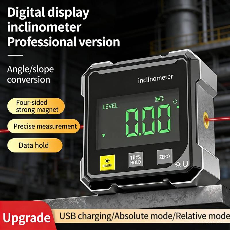 Digital Laser Angle Finder Protractor Tool