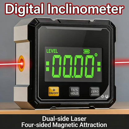 Digital Laser Angle Finder Protractor Tool