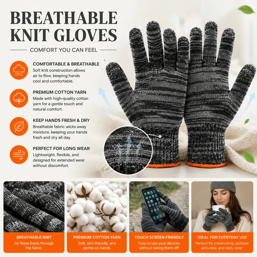 🧤Gardening Gloves for Men & Women– Breathable Stretch Work Gloves with Reinforced Grip | Multi-Purpose Yard, DIY & Workshop Protection Gloves
