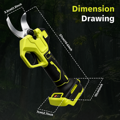 Cordless Electric Pruning Shears – 1" Cutting Capacity