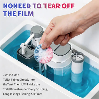 ⏳Today Only: 50% Off⏰Dual-Color Toilet Cleaning Agent