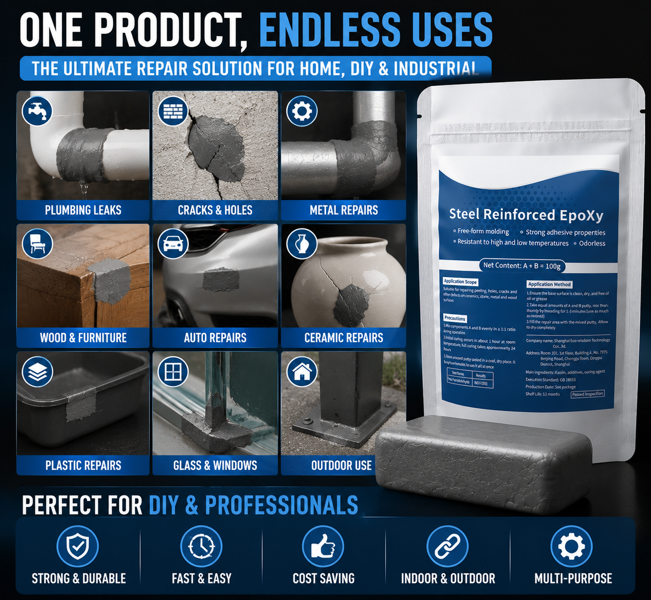 💪🛠️ Multi-Purpose Repair Clay-FX