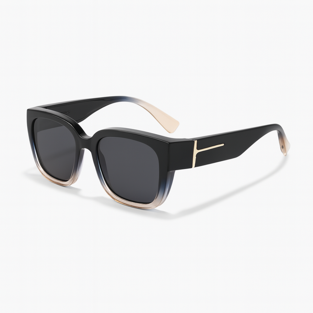 🕶️ Polarized Fit Over Sunglasses for Women – UV400 Protection Floral Frame Wear Over Prescription Glasses