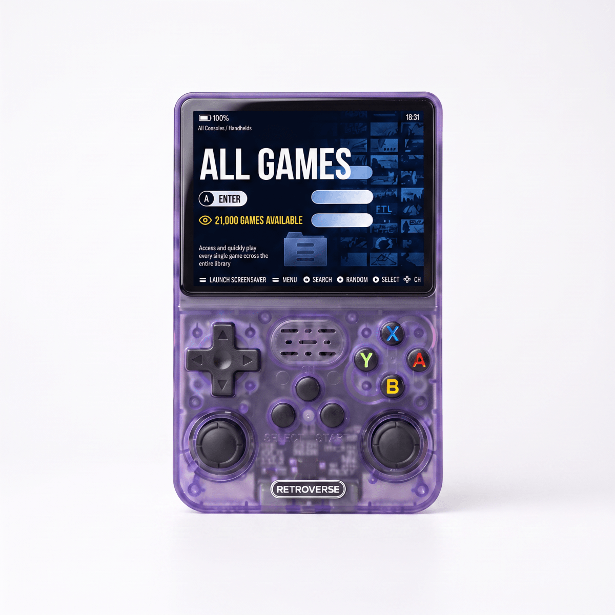 Ausbs Pro 2.0 — R36S Retro Handheld Console
