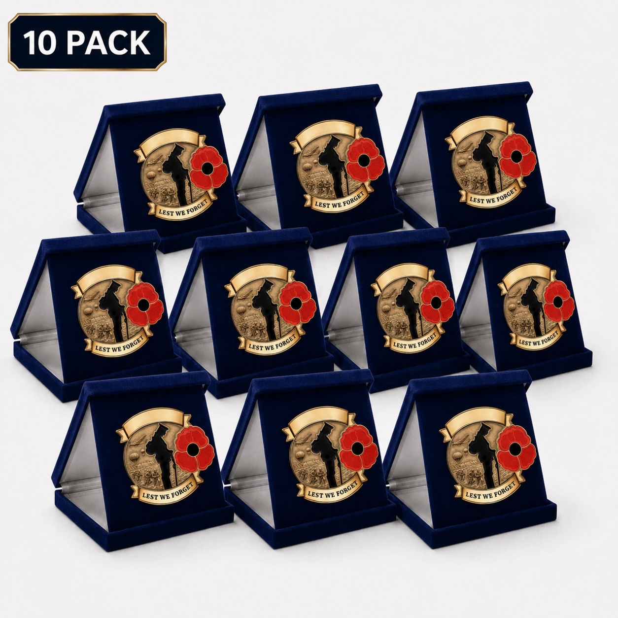 Limited Edition 80th Anniversary Commemorative Brooch