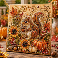 🐿️ Cozy Fall Squirrel