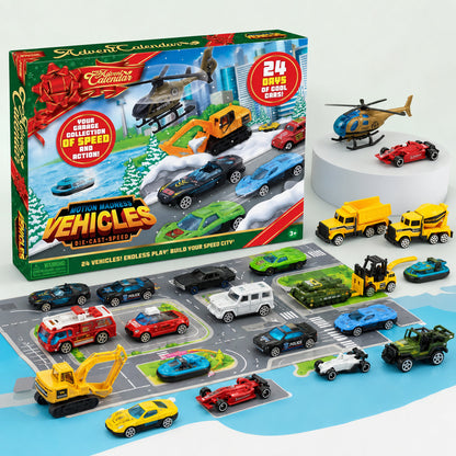 🔥 2026 Christmas Car Advent Calendar – 24 Surprises Before Christmas
