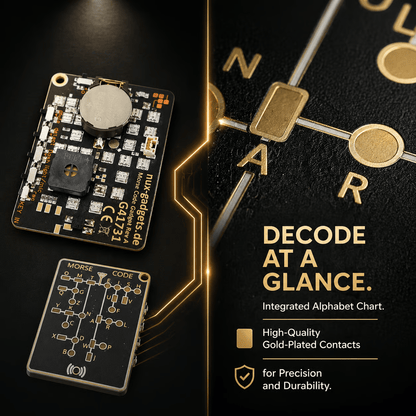 🔥Last Day 49% Off - 📟 Morse Code Trainer Card Pro (LED Edition)