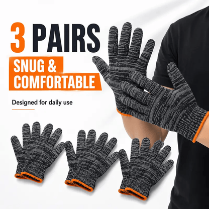 🧤Gardening Gloves for Men & Women– Breathable Stretch Work Gloves with Reinforced Grip | Multi-Purpose Yard, DIY & Workshop Protection Gloves