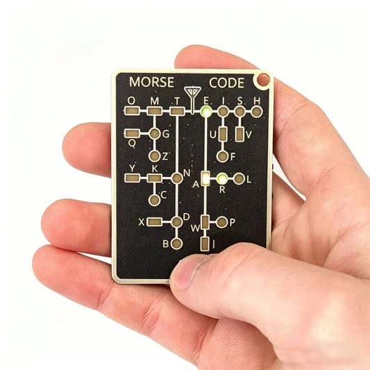 🔥Last Day 49% Off - 📟 Morse Code Trainer Card Pro (LED Edition)
