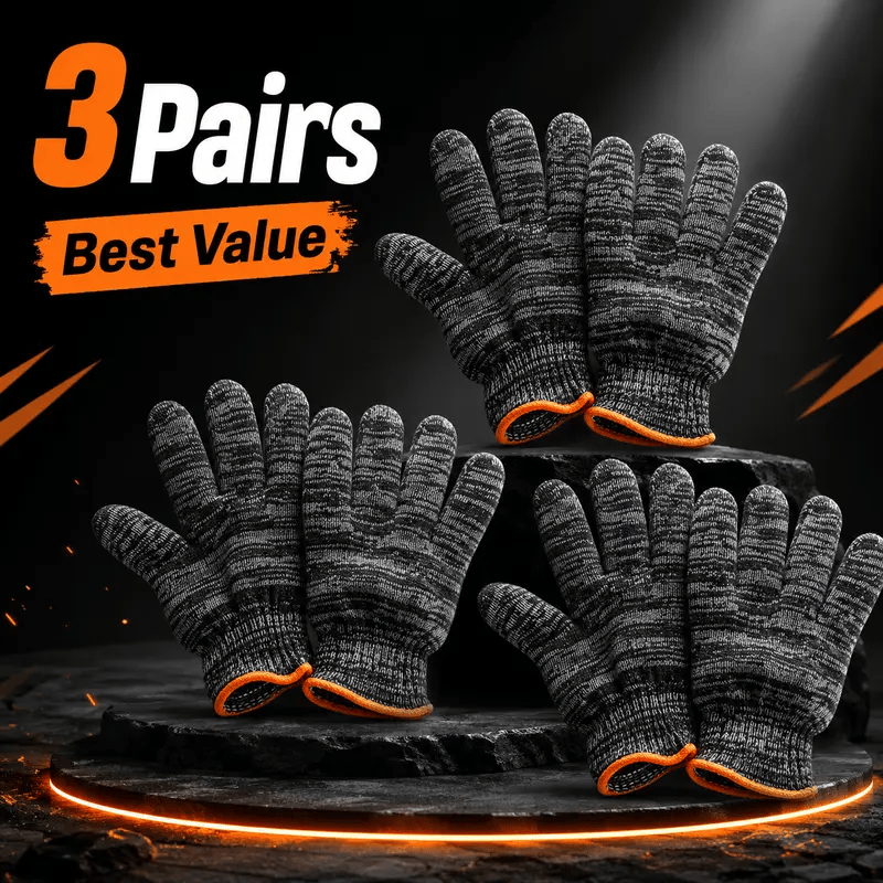 🧤Gardening Gloves for Men & Women– Breathable Stretch Work Gloves with Reinforced Grip | Multi-Purpose Yard, DIY & Workshop Protection Gloves