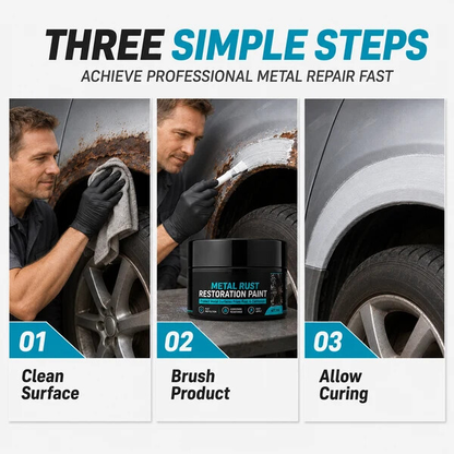 🥳2026 HOT SALE🥳💞50K+ SOLD!🔧🏠 Metal Rust Protection Black Repair Paste – Restores rusty gates, railings & tools. Forms protective coating – no need to replace! 🛡️✨