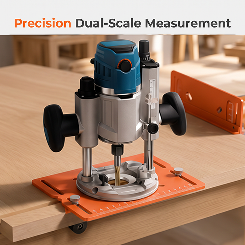 ausbs Precision Wood Router Slotting Guide Bracket
