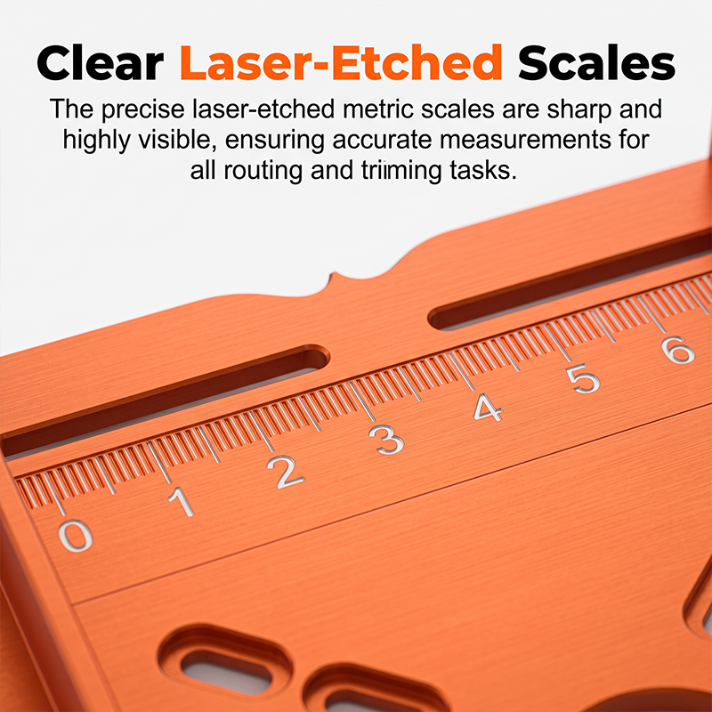 ausbs Precision Wood Router Slotting Guide Bracket
