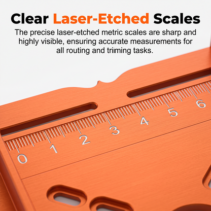 ausbs Precision Wood Router Slotting Guide Bracket