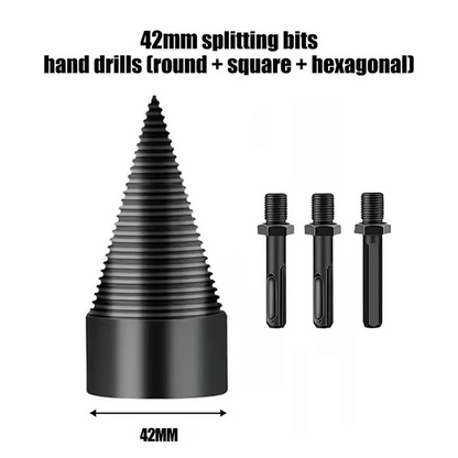 🔥 Hot Summer Sale 50% OFF🔥WOOD LOG SPLITTER FIREWOOD DRILL BIT