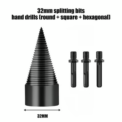 🔥 Hot Summer Sale 50% OFF🔥WOOD LOG SPLITTER FIREWOOD DRILL BIT