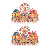 3D LED Christmas Diamond Art DIY Kit
